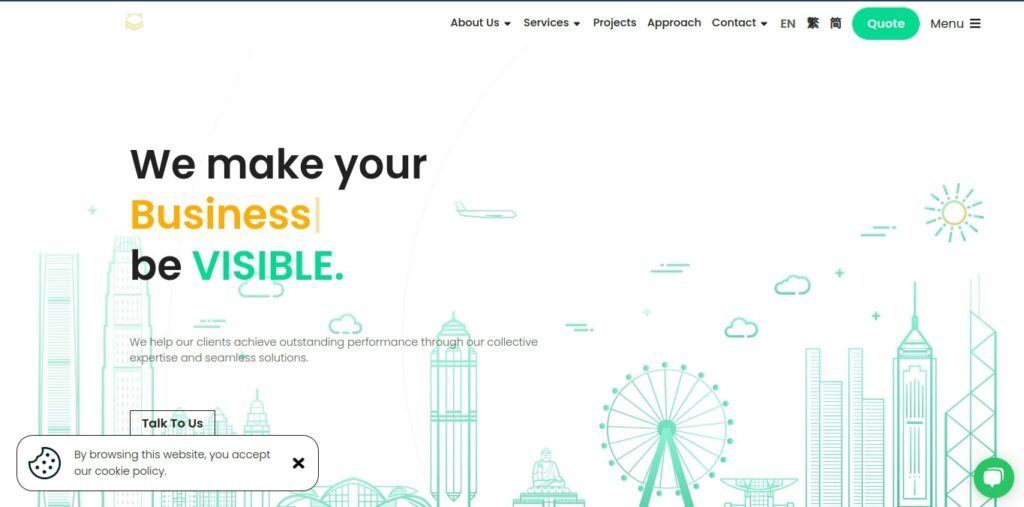 Visible One Homepage